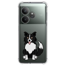 Funda Silicona Antigolpes para Realme GT 6 / GT 6T 5G diseño Perros 01 Dibujos