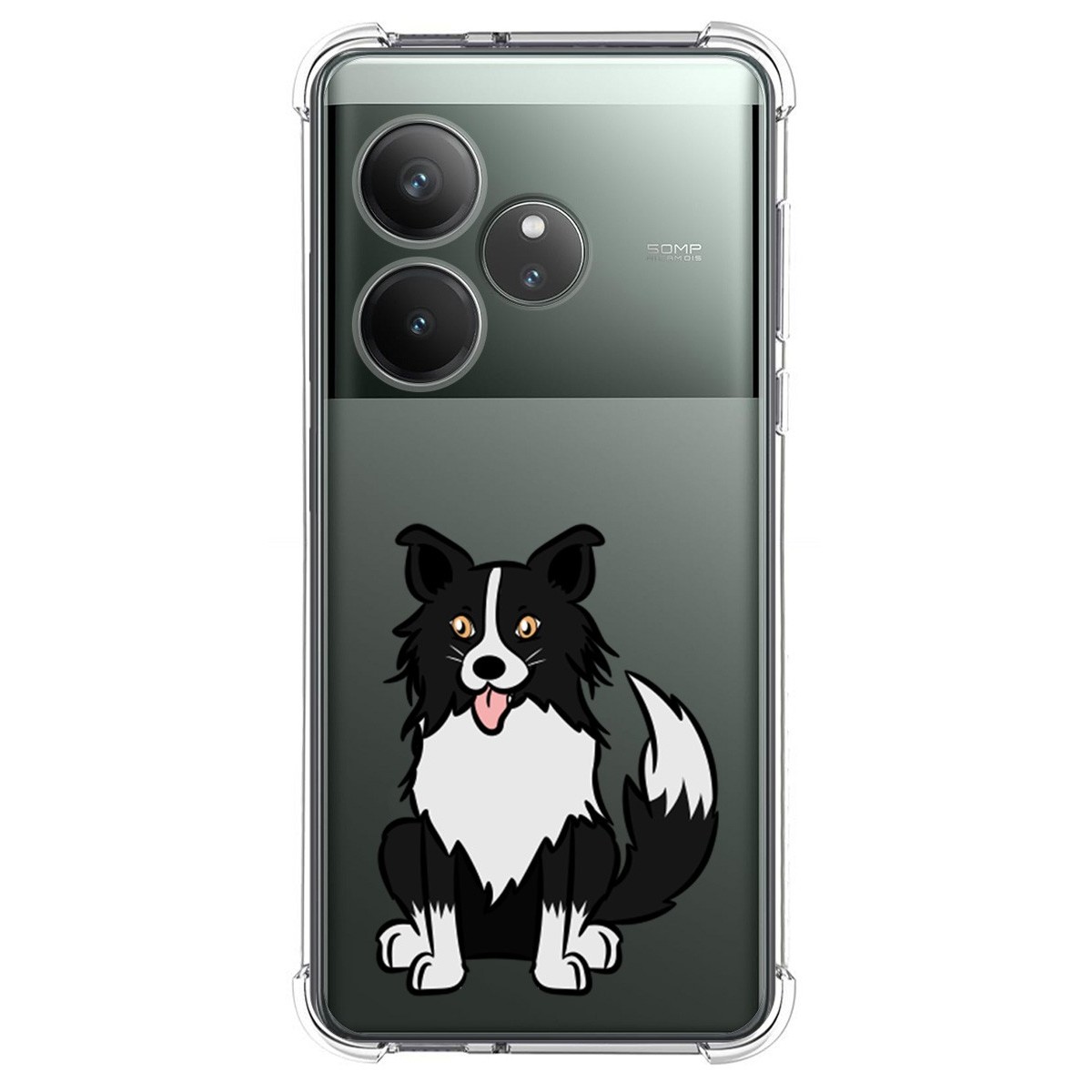 Funda Silicona Antigolpes para Realme GT 6 / GT 6T 5G diseño Perros 01 Dibujos