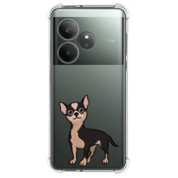 Funda Silicona Antigolpes para Realme GT 6 / GT 6T 5G diseño Perros 05 Dibujos