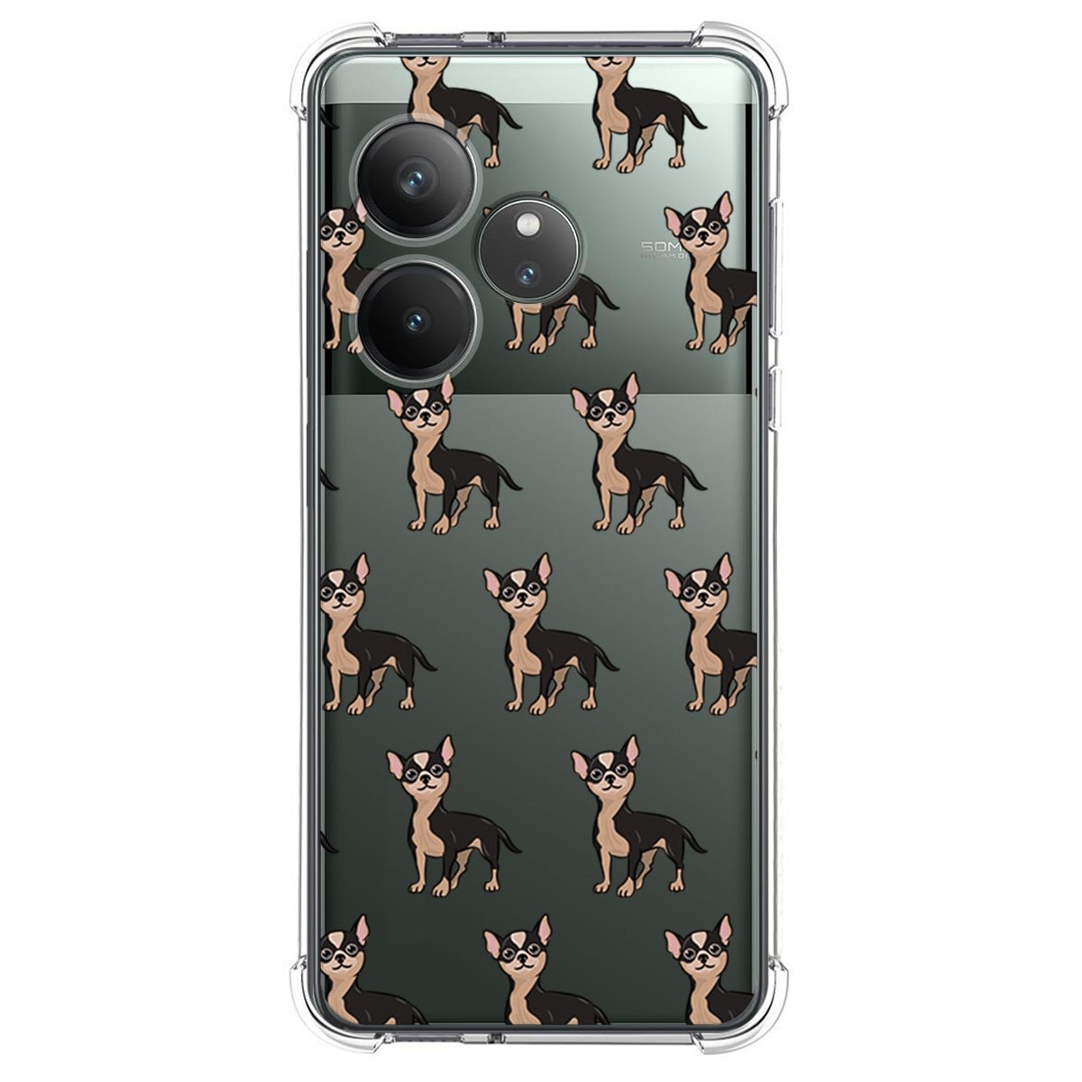 Funda Silicona Antigolpes para Realme GT 6 / GT 6T 5G diseño Perros 11 Dibujos