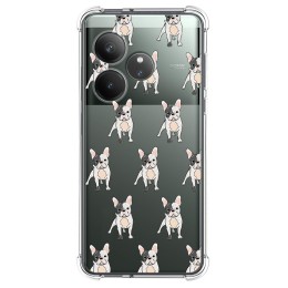 Funda Silicona Antigolpes para Realme GT 6 / GT 6T 5G diseño Perros 12 Dibujos