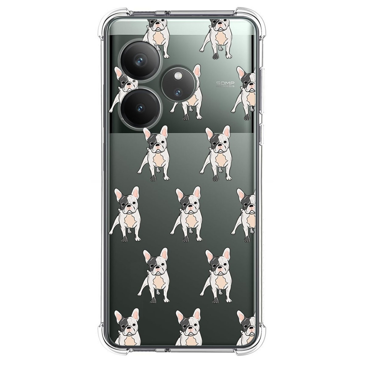 Funda Silicona Antigolpes para Realme GT 6 / GT 6T 5G diseño Perros 12 Dibujos