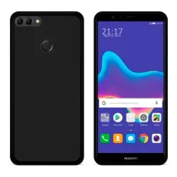 Funda Gel Tpu para Huawei Y9 2018 Color Negra