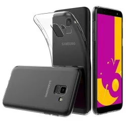 Funda Gel Tpu Fina Ultra-Thin 0,5mm Transparente para Samsung Galaxy J6 (2018)