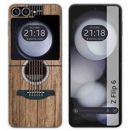 Funda Carcasa Dura para Samsung Galaxy Z Flip 6 5G diseño Madera 11 Dibujos