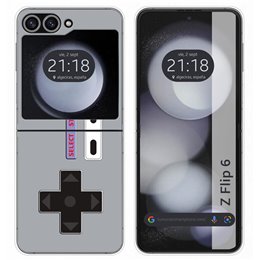 Funda Carcasa Dura para Samsung Galaxy Z Flip 6 5G diseño Consola Dibujos