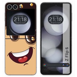 Funda Carcasa Dura para Samsung Galaxy Z Flip 6 5G diseño Helado Chocolate Dibujos