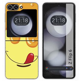 Funda Carcasa Dura para Samsung Galaxy Z Flip 6 5G diseño Helado Vainilla Dibujos