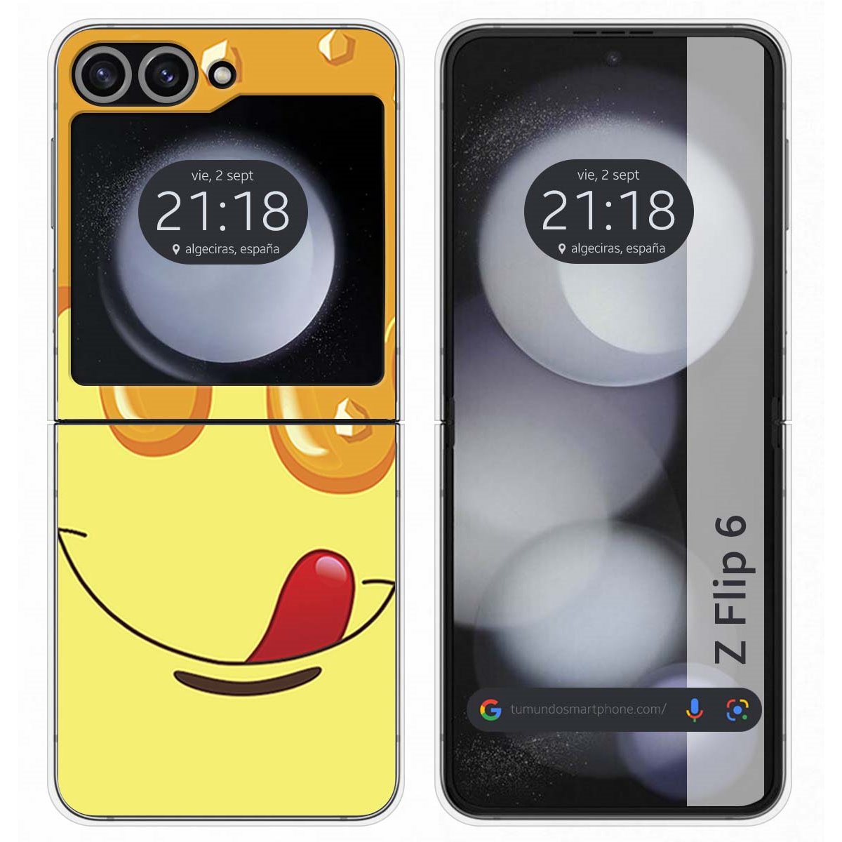 Funda Carcasa Dura para Samsung Galaxy Z Flip 6 5G diseño Helado Vainilla Dibujos