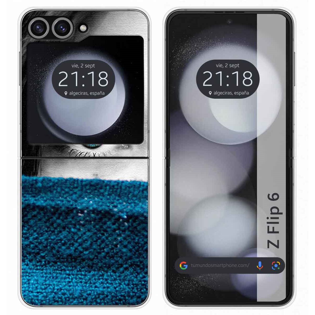 Funda Carcasa Dura para Samsung Galaxy Z Flip 6 5G diseño Ojo Dibujos