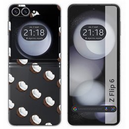 Funda Carcasa Dura para Samsung Galaxy Z Flip 6 5G diseño Cocos Dibujos