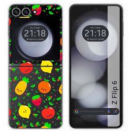 Funda Carcasa Dura para Samsung Galaxy Z Flip 6 5G diseño Frutas 01 Dibujos