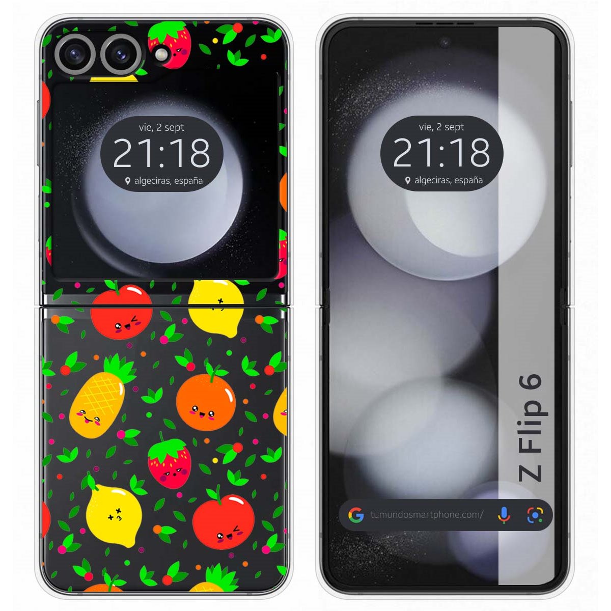 Funda Carcasa Dura para Samsung Galaxy Z Flip 6 5G diseño Frutas 01 Dibujos