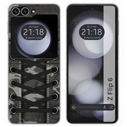 Funda Carcasa Dura para Samsung Galaxy Z Flip 6 5G diseño Zapatillas 15 Dibujos