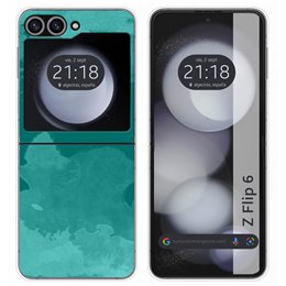 Funda Carcasa Dura para Samsung Galaxy Z Flip 6 5G diseño Acuarela 06 Dibujos