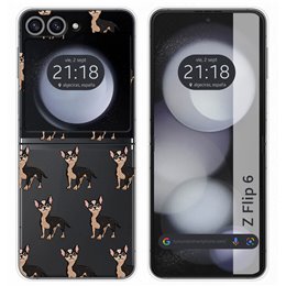 Funda Carcasa Dura para Samsung Galaxy Z Flip 6 5G diseño Perros 11 Dibujos