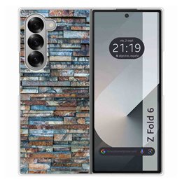 Funda Carcasa Dura para Samsung Galaxy Z Fold 6 5G diseño Ladrillo 05 Dibujos