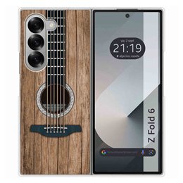 Funda Carcasa Dura para Samsung Galaxy Z Fold 6 5G diseño Madera 11 Dibujos