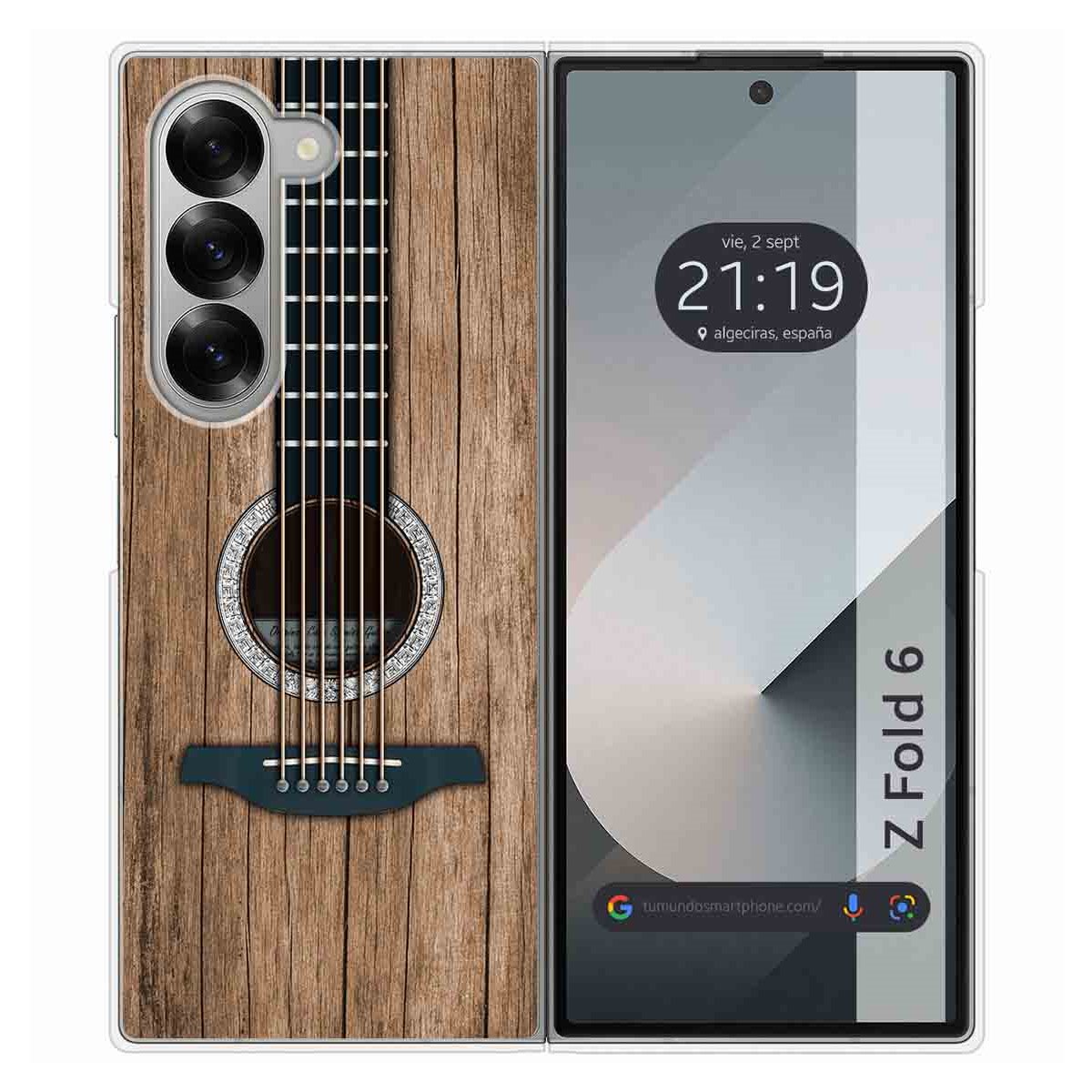 Funda Carcasa Dura para Samsung Galaxy Z Fold 6 5G diseño Madera 11 Dibujos