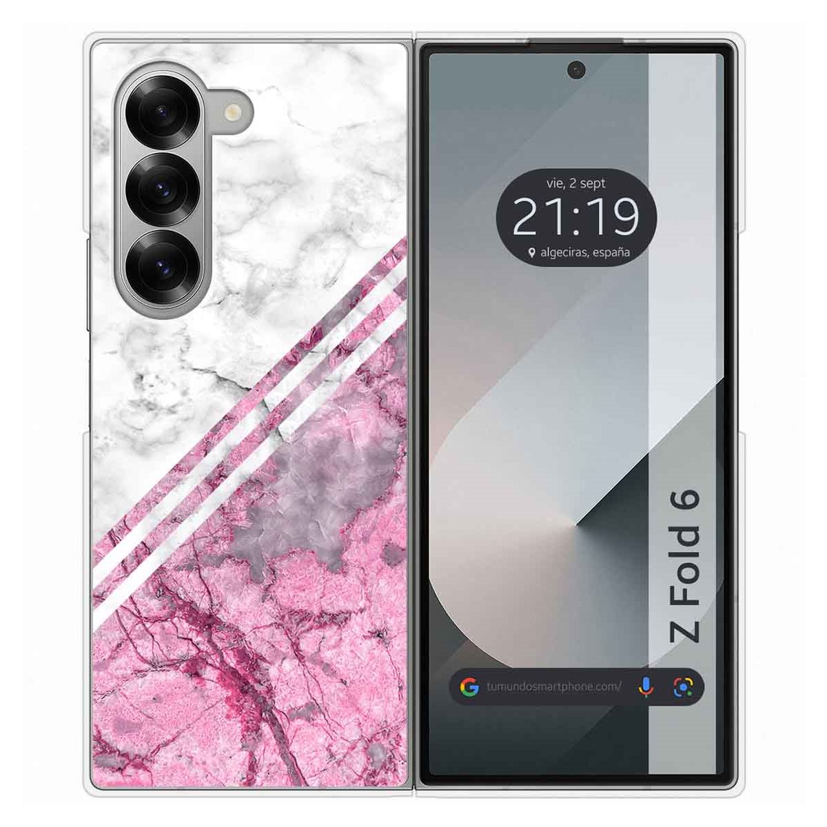 Funda Carcasa Dura para Samsung Galaxy Z Fold 6 5G diseño Mármol 03 Dibujos