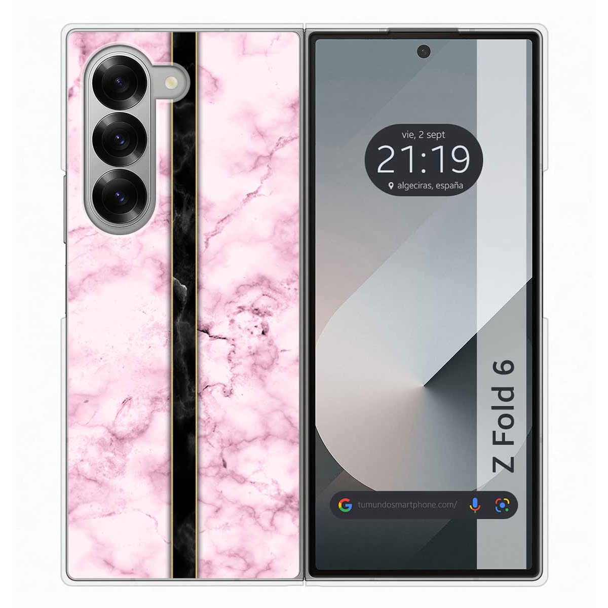 Funda Carcasa Dura para Samsung Galaxy Z Fold 6 5G diseño Mármol 04 Dibujos