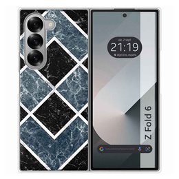 Funda Carcasa Dura para Samsung Galaxy Z Fold 6 5G diseño Mármol 06 Dibujos