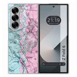 Funda Carcasa Dura para Samsung Galaxy Z Fold 6 5G diseño Mármol 08 Dibujos