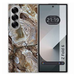 Funda Carcasa Dura para Samsung Galaxy Z Fold 6 5G diseño Mármol 14 Dibujos