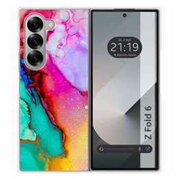 Funda Carcasa Dura para Samsung Galaxy Z Fold 6 5G diseño Mármol 15 Dibujos