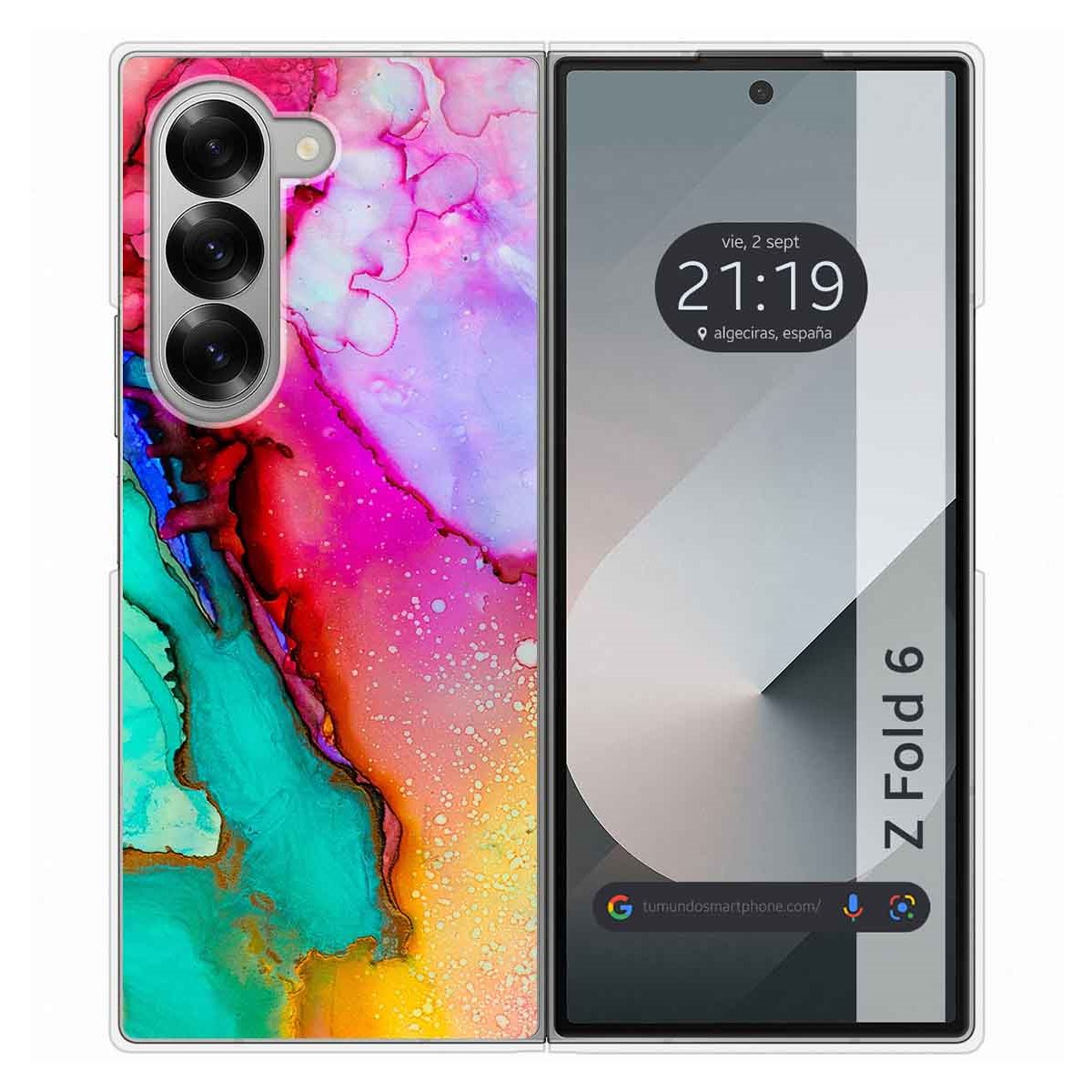 Funda Carcasa Dura para Samsung Galaxy Z Fold 6 5G diseño Mármol 15 Dibujos