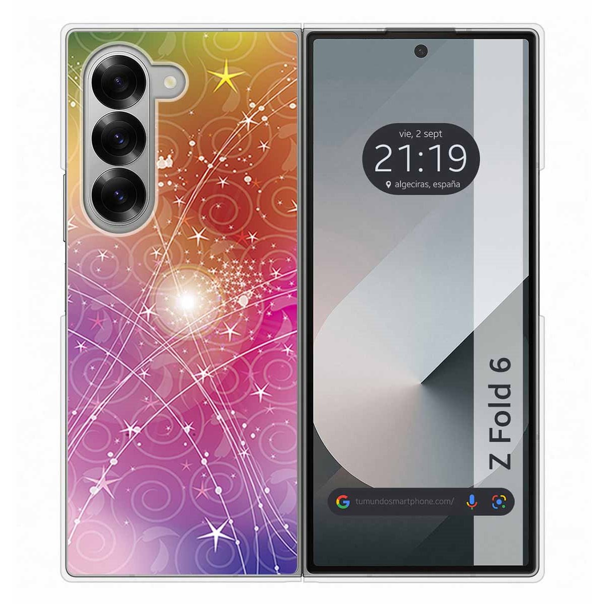 Funda Carcasa Dura para Samsung Galaxy Z Fold 6 5G diseño Abstracto Dibujos