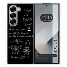 Funda Carcasa Dura para Samsung Galaxy Z Fold 6 5G diseño Formulas Dibujos