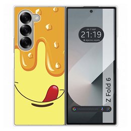 Funda Carcasa Dura para Samsung Galaxy Z Fold 6 5G diseño Helado Vainilla Dibujos