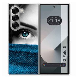 Funda Carcasa Dura para Samsung Galaxy Z Fold 6 5G diseño Ojo Dibujos