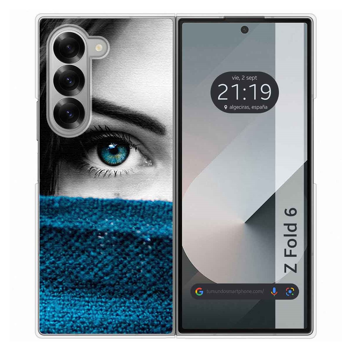 Funda Carcasa Dura para Samsung Galaxy Z Fold 6 5G diseño Ojo Dibujos