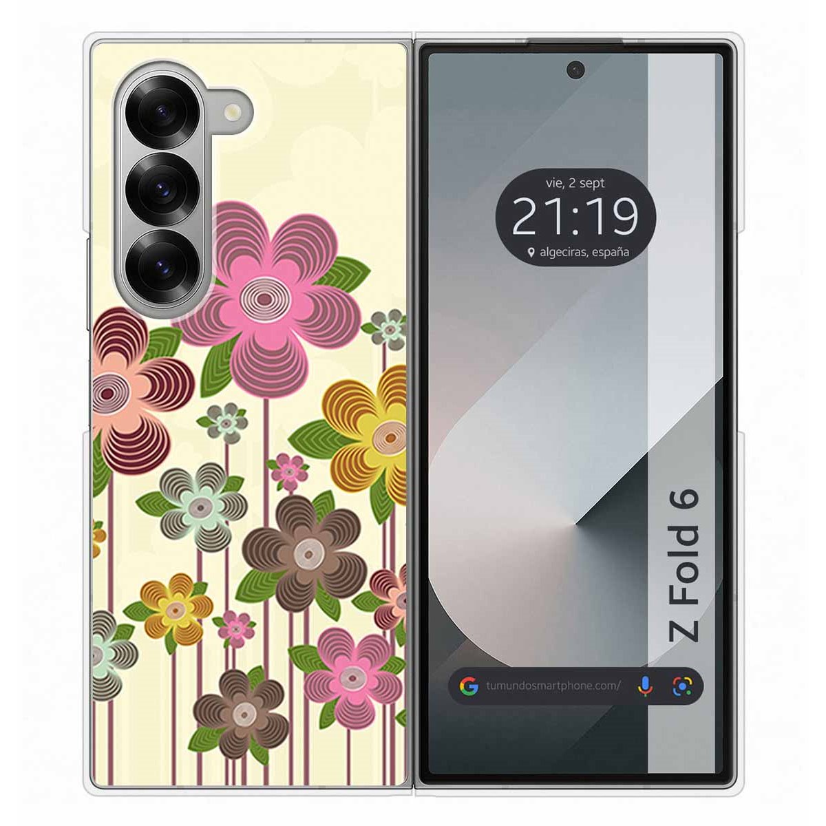 Funda Carcasa Dura para Samsung Galaxy Z Fold 6 5G diseño Primavera En Flor Dibujos