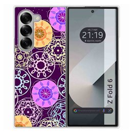 Funda Carcasa Dura para Samsung Galaxy Z Fold 6 5G diseño Radial Dibujos