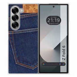 Funda Carcasa Dura para Samsung Galaxy Z Fold 6 5G diseño Vaquero Dibujos