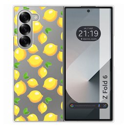 Funda Carcasa Dura para Samsung Galaxy Z Fold 6 5G diseño Limones Dibujos