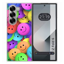 Funda Carcasa Dura para Samsung Galaxy Z Fold 6 5G diseño Smile Dibujos