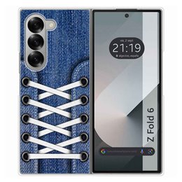 Funda Carcasa Dura para Samsung Galaxy Z Fold 6 5G diseño Zapatillas 01 Dibujos