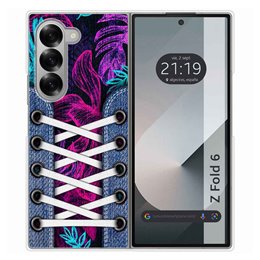 Funda Carcasa Dura para Samsung Galaxy Z Fold 6 5G diseño Zapatillas 07 Dibujos