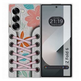 Funda Carcasa Dura para Samsung Galaxy Z Fold 6 5G diseño Zapatillas 09 Dibujos