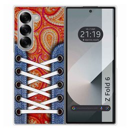 Funda Carcasa Dura para Samsung Galaxy Z Fold 6 5G diseño Zapatillas 10 Dibujos