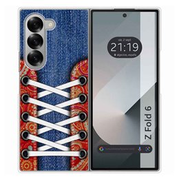 Funda Carcasa Dura para Samsung Galaxy Z Fold 6 5G diseño Zapatillas 11 Dibujos