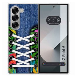 Funda Carcasa Dura para Samsung Galaxy Z Fold 6 5G diseño Zapatillas 13 Dibujos