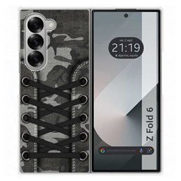 Funda Carcasa Dura para Samsung Galaxy Z Fold 6 5G diseño Zapatillas 15 Dibujos