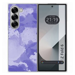 Funda Carcasa Dura para Samsung Galaxy Z Fold 6 5G diseño Acuarela 01 Dibujos