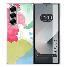 Funda Carcasa Dura para Samsung Galaxy Z Fold 6 5G diseño Acuarela 02 Dibujos