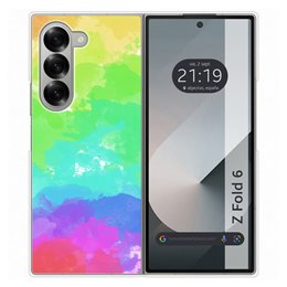 Funda Carcasa Dura para Samsung Galaxy Z Fold 6 5G diseño Acuarela 03 Dibujos